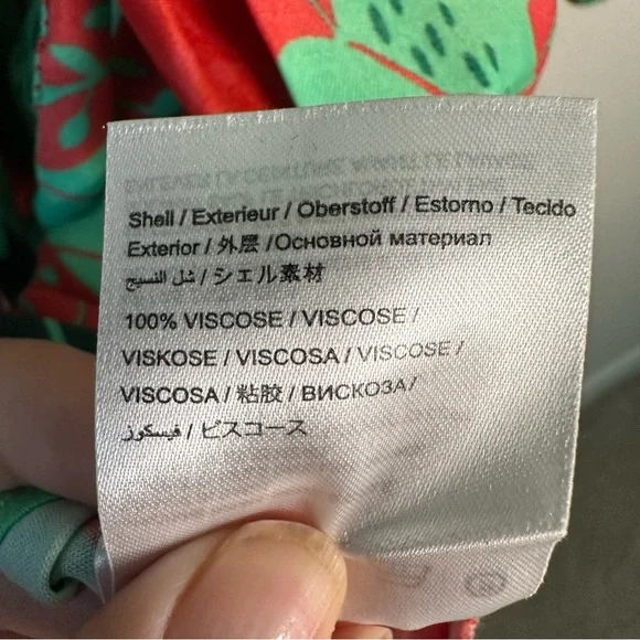 FARM Rio Poppy Print Maxi Dress SZ XL - Picture 7 of 8